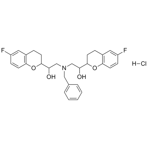 Show details for Nebivolol Impurity 15 HCl (Mixture of Diastereomers) Picture of Nebivolol Impurity 15 HCl (Mixture of Diastereomers)