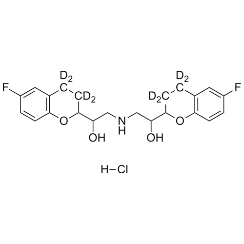 Show details for Racemic Nebivolol-d8 HCl Picture of Racemic Nebivolol-d8 HCl