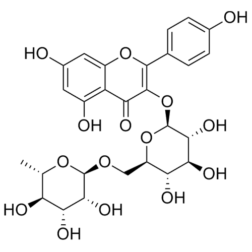 Show details for Nicotiflorin (Kaempferol-3-O-beta-Rutinoside) Picture of Nicotiflorin (Kaempferol-3-O-beta-Rutinoside)