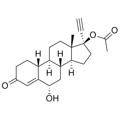 Picture of 6-alpha-Hydroxy Norethindrone Acetate