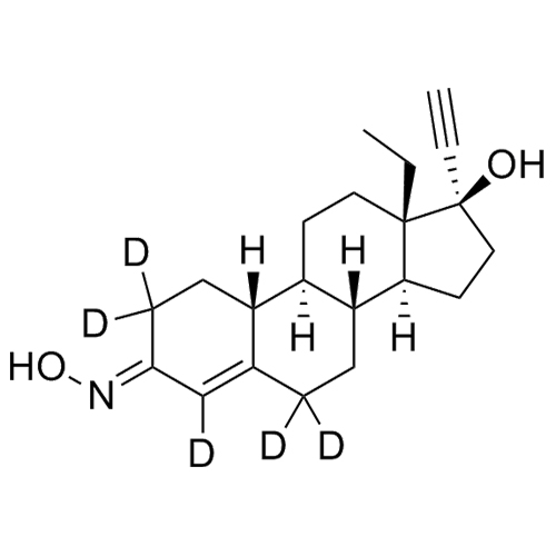 Show details for 17-Desacetyl Norgestimate-d6 (Mixture of Isomers) Picture of 17-Desacetyl Norgestimate-d6 (Mixture of Isomers)