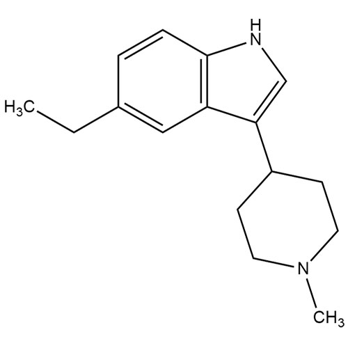 Show details for Naratriptan Ethyl Analog Picture of Naratriptan Ethyl Analog