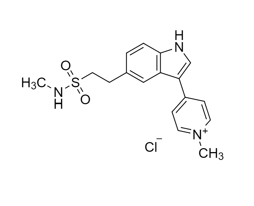 Show details for Naratriptan Related Compound D Chloride Picture of Naratriptan Related Compound D Chloride