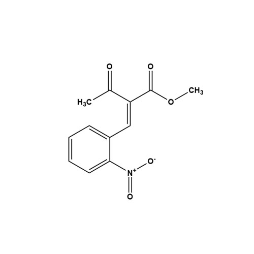 Show details for 2-(2-Nitrobenzylidene)-3-oxobutanoic Acid Methyl Ester Picture of 2-(2-Nitrobenzylidene)-3-oxobutanoic Acid Methyl Ester
