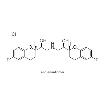 Show details for Nebivolol H-NBN Isomer HCl (RR,SS) Picture of Nebivolol H-NBN Isomer HCl (RR,SS)