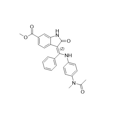 Picture of Nintedanib Acetyl Impurity