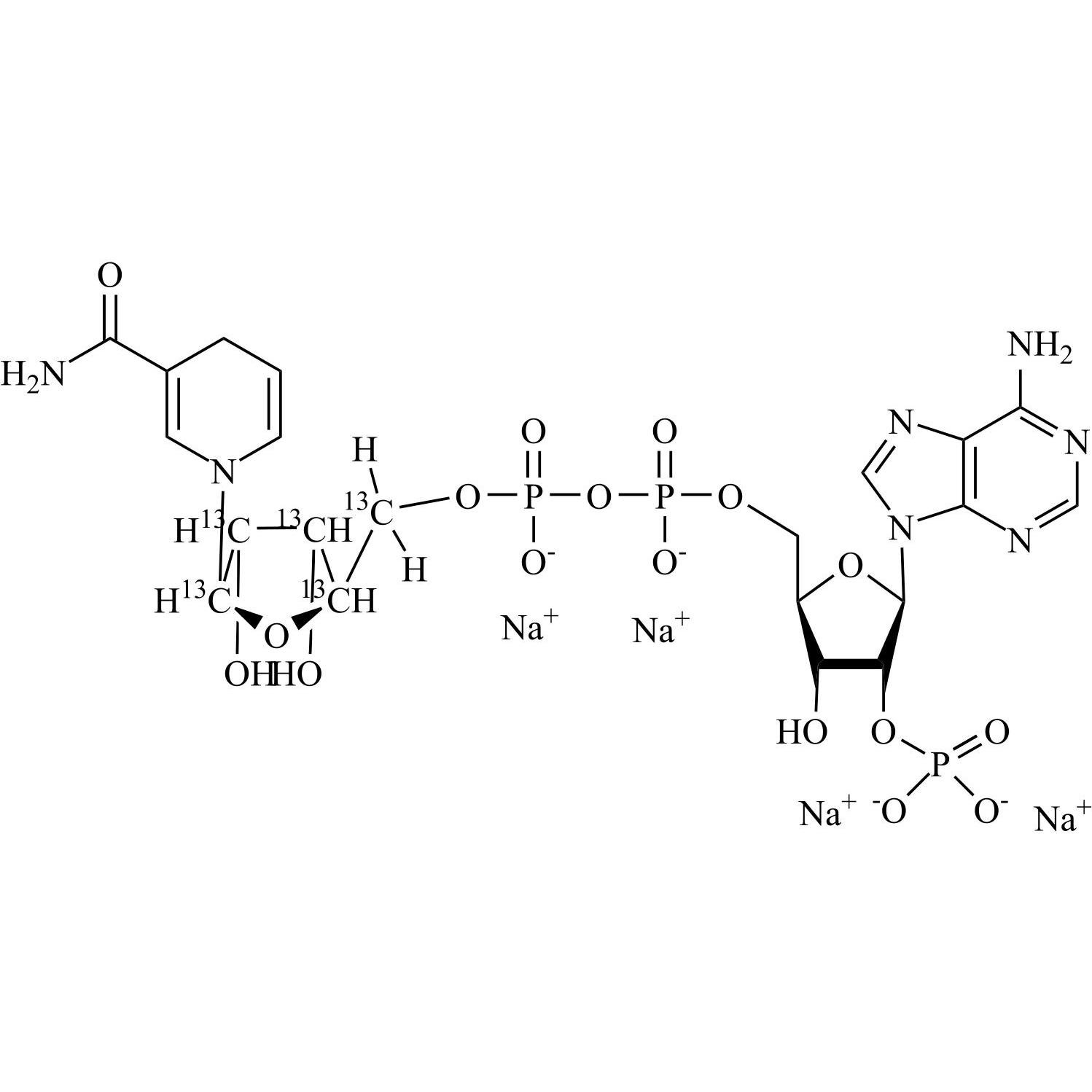 Picture of NADPH-13C5 Tetrasodium Salt