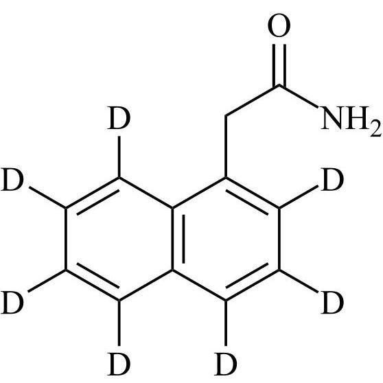 Show details for 1-Naphthylacetamide-d7 Picture of 1-Naphthylacetamide-d7