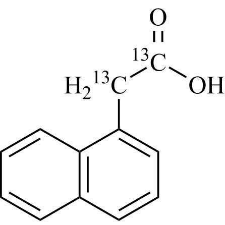 Show details for 1-Naphthaleneacetic Acid-13C2 Picture of 1-Naphthaleneacetic Acid-13C2
