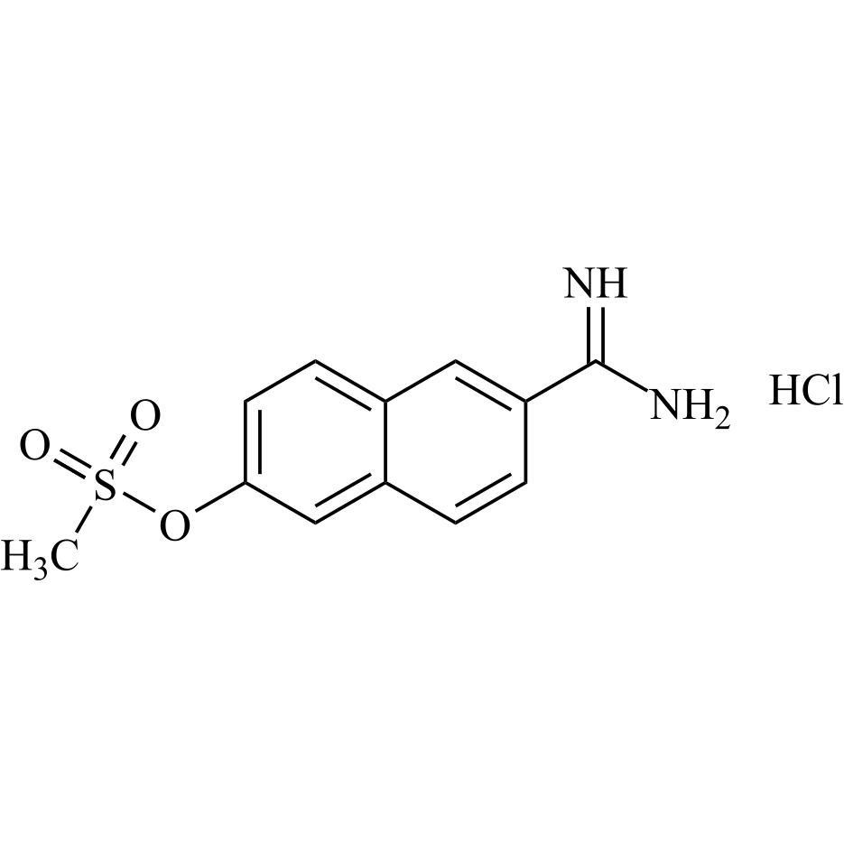 Show details for 6-Amidino-2-Naphthaleneol Methanesulfonate HCl Picture of 6-Amidino-2-Naphthaleneol Methanesulfonate HCl