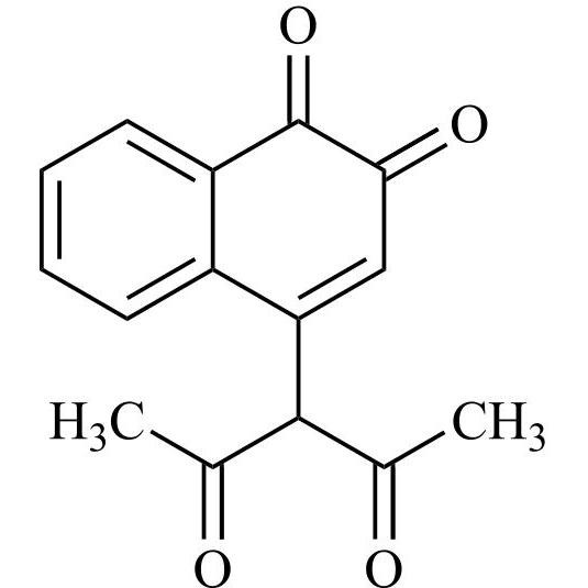 Show details for 4-(1-Acetyl-2-oxopropyl)-1,2-naphthalenedione Picture of 4-(1-Acetyl-2-oxopropyl)-1,2-naphthalenedione