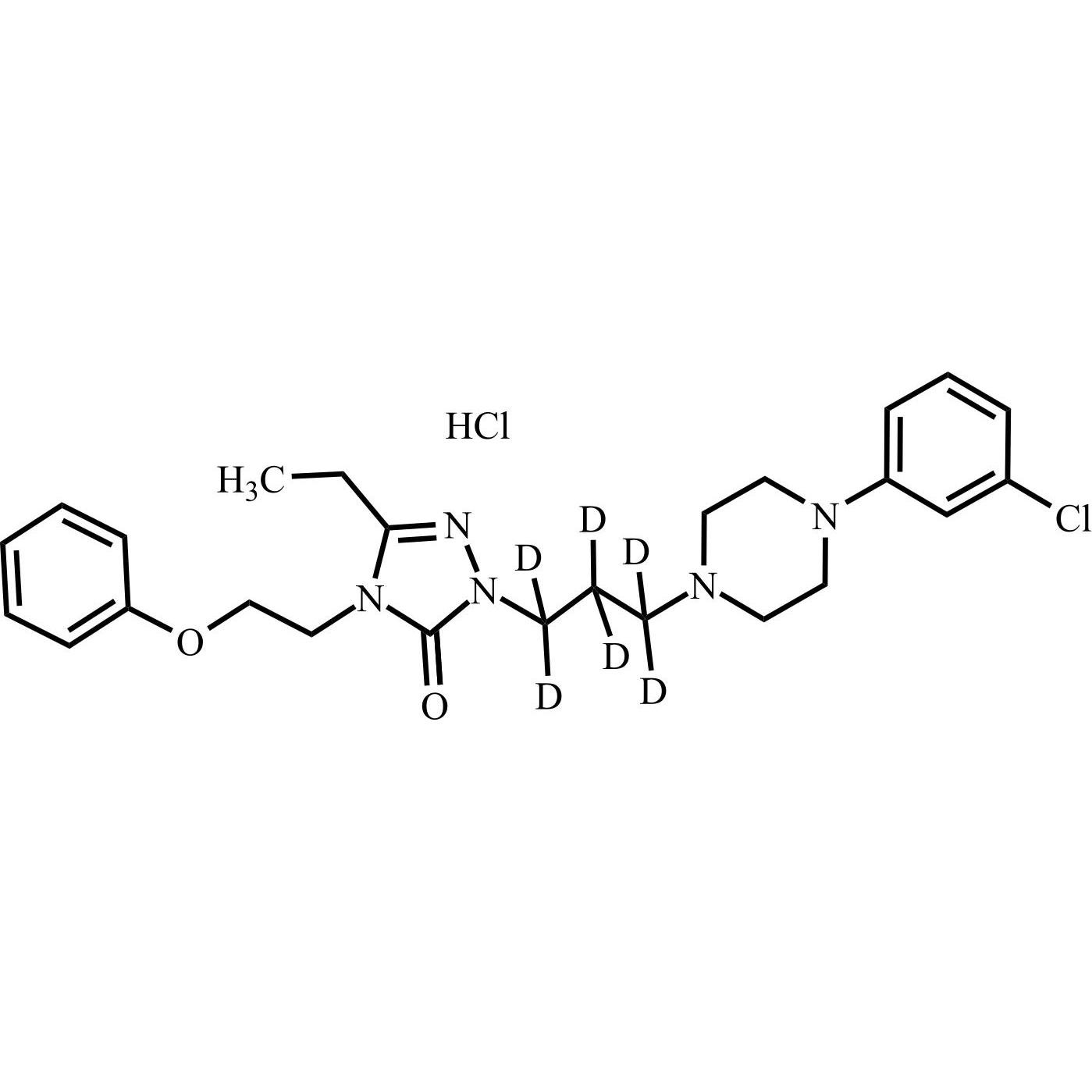 Picture of Nefazodone-d6 HCl