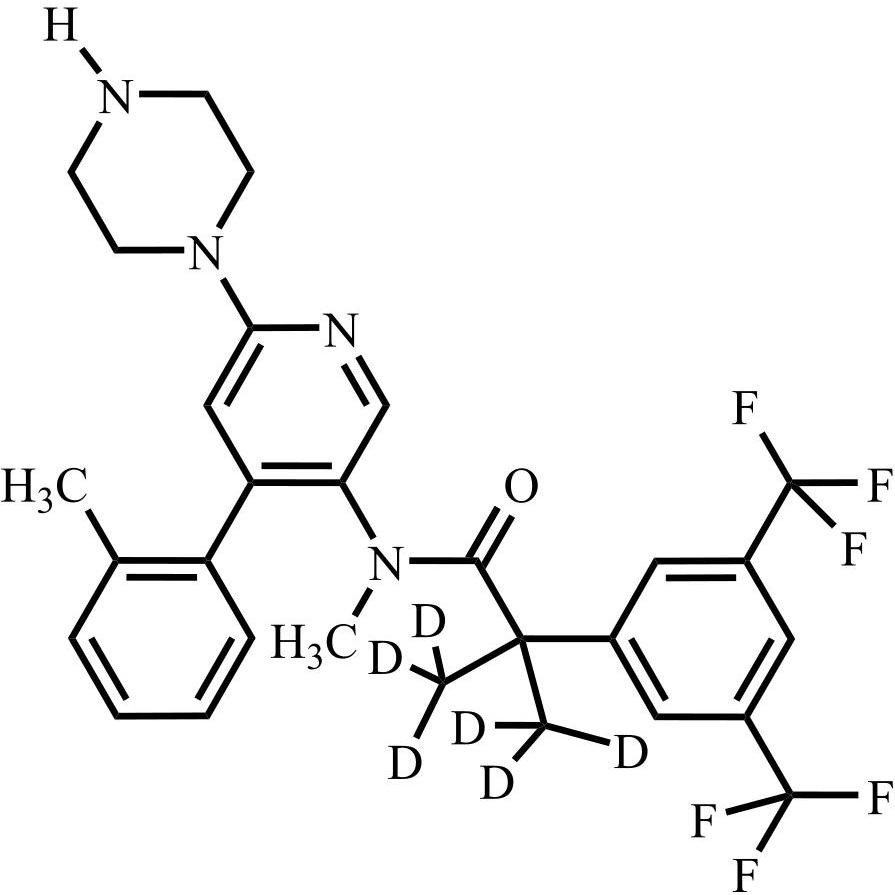 Picture of N-Desmethyl Netupitant-D6