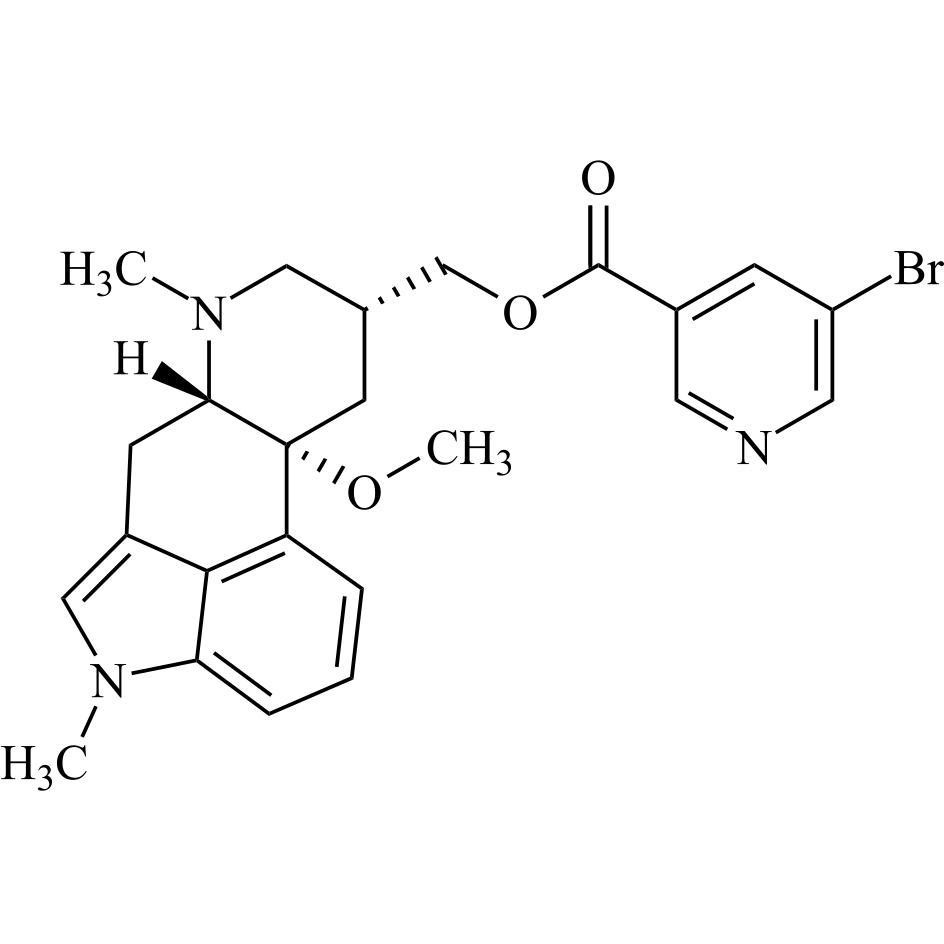 Picture of Nicergoline Impurity 15 (5S,8R,10R-isomer)