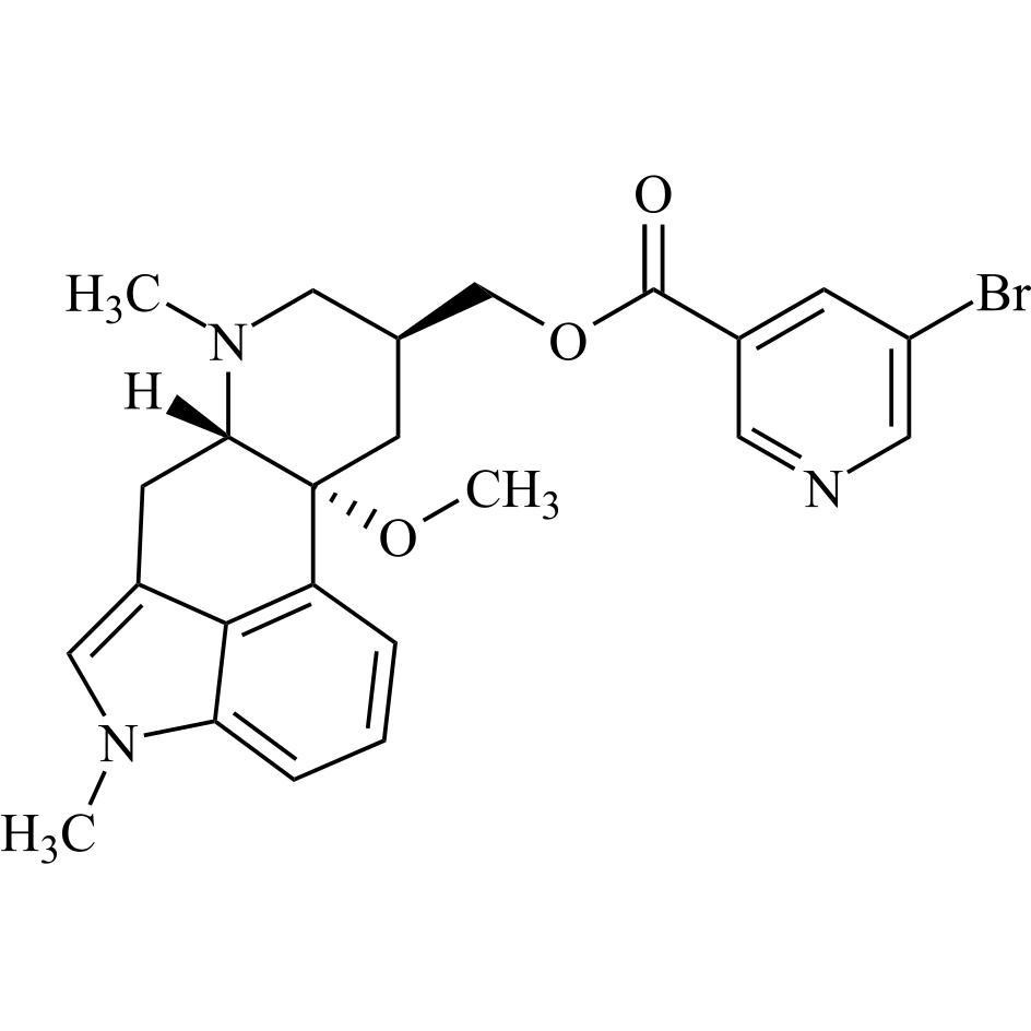 Picture of Nicergoline Impurity 16 (5S,8S,10R-isomer)