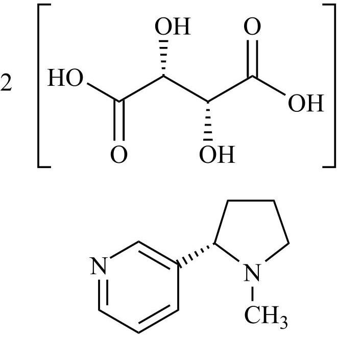 Picture of (-)-Nicotine Ditartrate