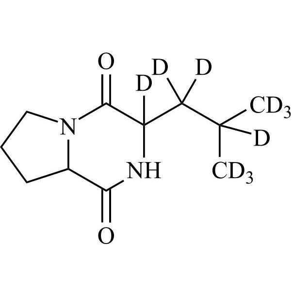 Picture of Cyclo(leucyl-prolyl)-d10 (Mixture of Diastereomers)