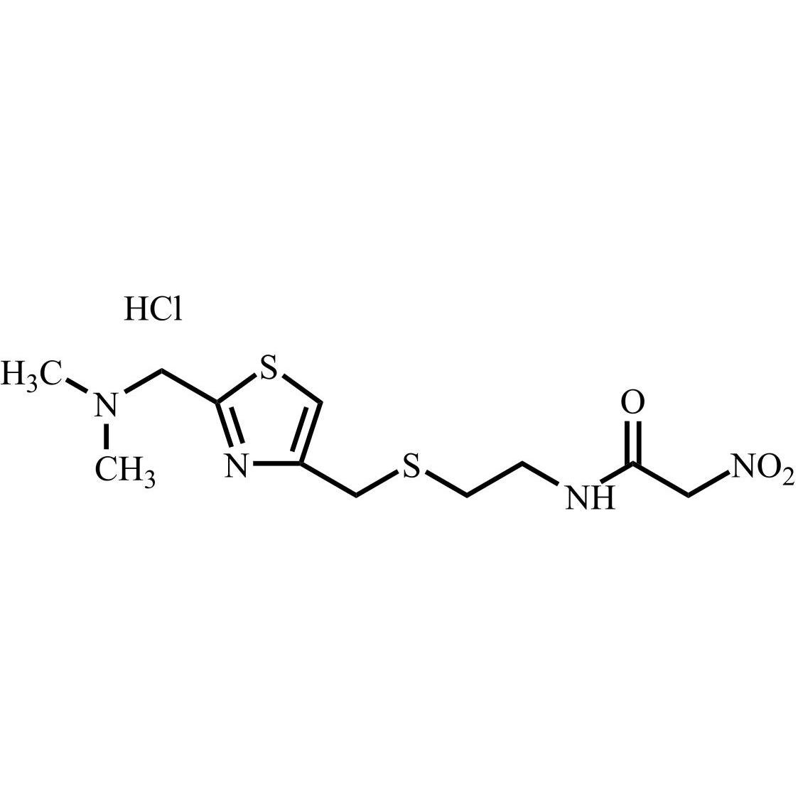 Show details for Nizatidine EP Impurity E HCl (Nizatidine Amide HCl) Picture of Nizatidine EP Impurity E HCl (Nizatidine Amide HCl)