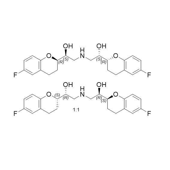 Show details for Nebivolol Isomer (RSSR+SRRS) Picture of Nebivolol Isomer (RSSR+SRRS)