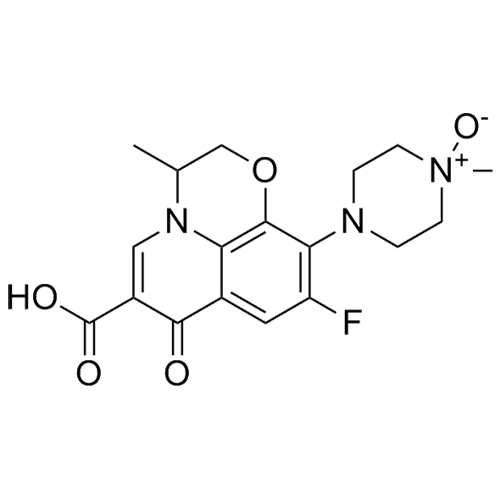 Picture of Ofloxacin EP Impurity F (Ofloxacin N-Oxide)