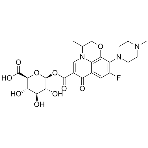 Show details for Ofloxacin Acyl-beta-D-glucuronide Picture of Ofloxacin Acyl-beta-D-glucuronide