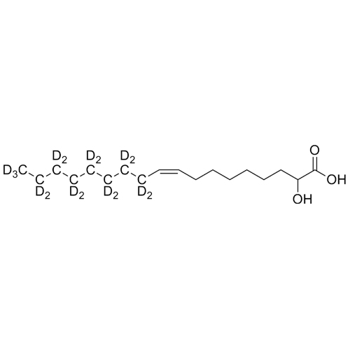 Picture of 2-Hydroxy Oleic Acid-d17 (Mixture of Z and E Isomers)