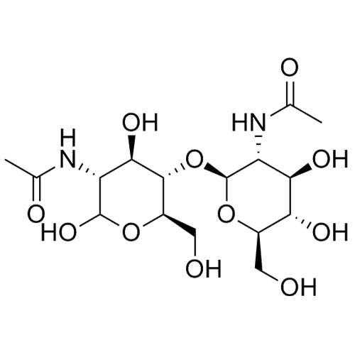 Show details for N,N'-Diacetylchitobiose Picture of N,N'-Diacetylchitobiose