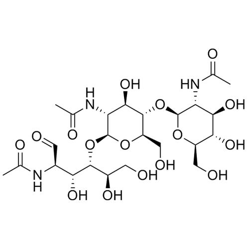 Show details for N,N’,N’’-Triacetyl Chitotriose Picture of N,N’,N’’-Triacetyl Chitotriose
