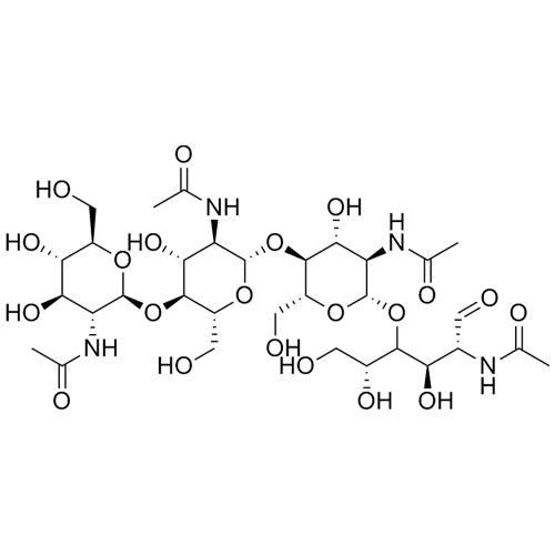 Show details for N,N’,N’’,N’’’-Tetraacetylchitotetraose Picture of N,N’,N’’,N’’’-Tetraacetylchitotetraose
