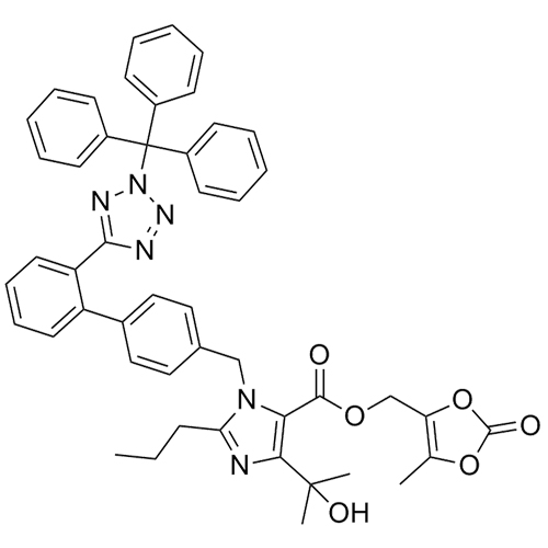 Picture of Olmesartan Medoxomil EP Impurity D (N2-Trityl Olmesartan Medoxomil)