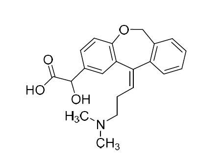 Picture of alpha-Hydroxy Olopatadine (Olopatadine Impurity A)