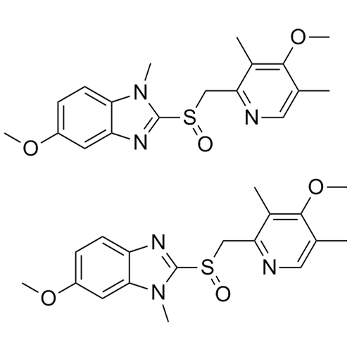Picture of N-Methyl Omeprazole (Mixture of Isomers)