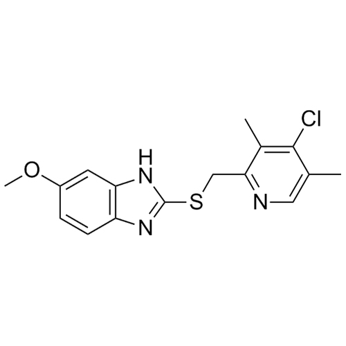 Picture of 4-Desmethoxy-4-chloro Omeprazole Sulfide