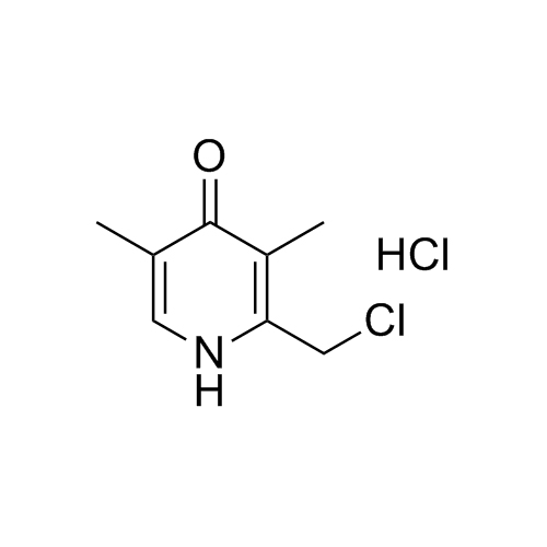 Show details for 2-(chloromethyl)-3,5-dimethylpyridin-4(1H)-one hydrochloride Picture of 2-(chloromethyl)-3,5-dimethylpyridin-4(1H)-one hydrochloride