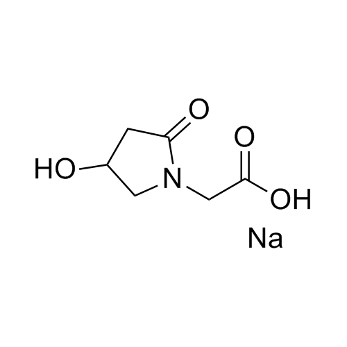 Picture of 2-(4-hydroxy-2-oxopyrrolidin-1-yl)acetic acid, sodium salt