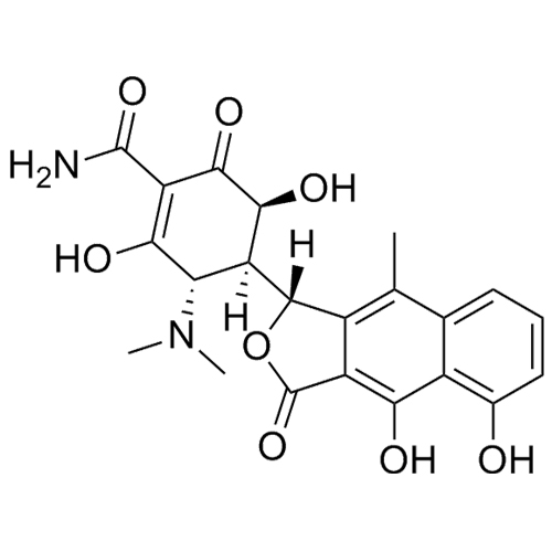 Show details for Oxytetracycline EP Impurity D (alpha-Apo-Oxytetracycline) Picture of Oxytetracycline EP Impurity D (alpha-Apo-Oxytetracycline)