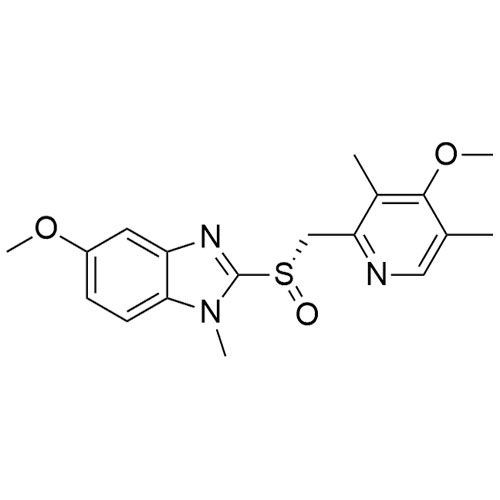 Picture of N-Methy-5-Methoxy Esomeprazole isomer