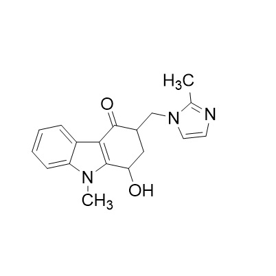 Picture of Ondansetron 1-Hydroxy Impurity  (Mixture of Diastereomers)