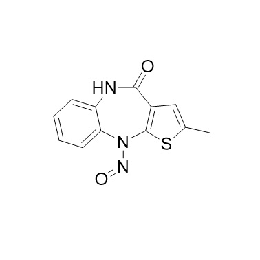 Picture of N-Nitroso Olanzapine EP Impurity B