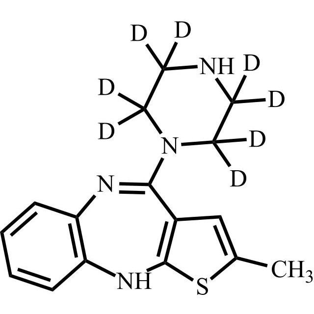 Picture of N-Desmethyl Olanzapine-d8