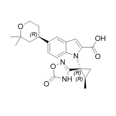 Picture of Orforglipron Carboxylic Acid (5R,1R,1R) Isomer