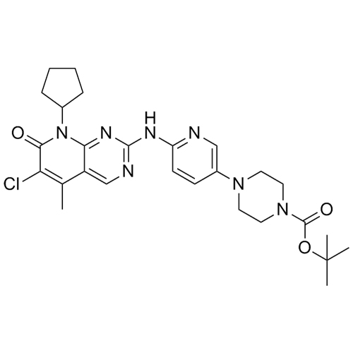 Picture of N-Boc 6-Des acetly 6-Chloro Palbociclib