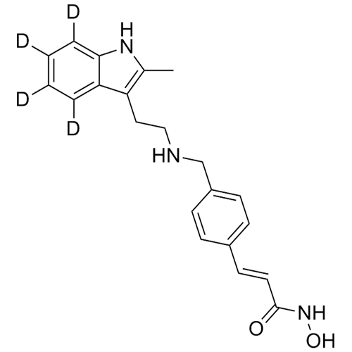 Show details for Panobinostat-d4 Picture of Panobinostat-d4