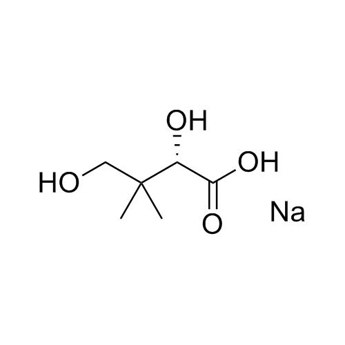 Picture of (S)-2,4-dihydroxy-3,3-dimethylbutanoic acid, sodium salt