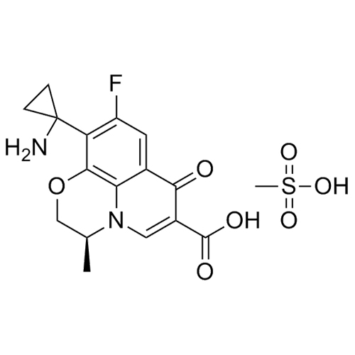 Show details for Pazufloxacin Mesylate Picture of Pazufloxacin Mesylate