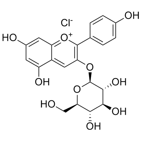 Picture of Pelargonidin-3-Glucoside Chloride