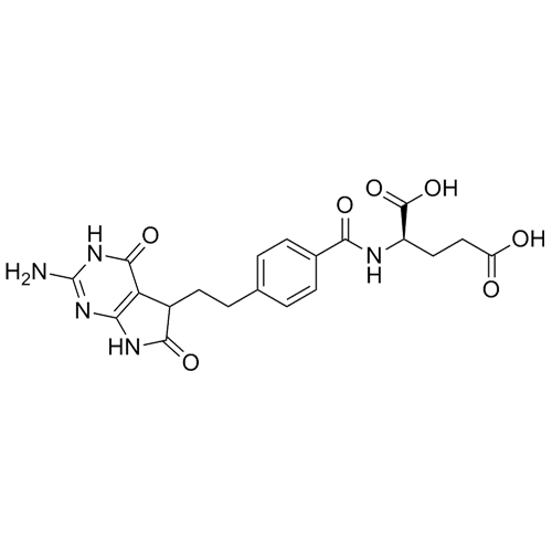 Show details for Pemetrexed Impurity 7 (Mixture of Diastereomers) Picture of Pemetrexed Impurity 7 (Mixture of Diastereomers)