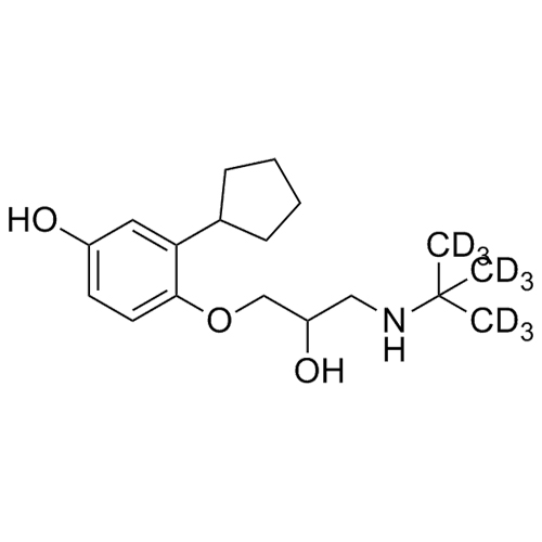 Picture of 4-Hydroxy Penbutolol-d9