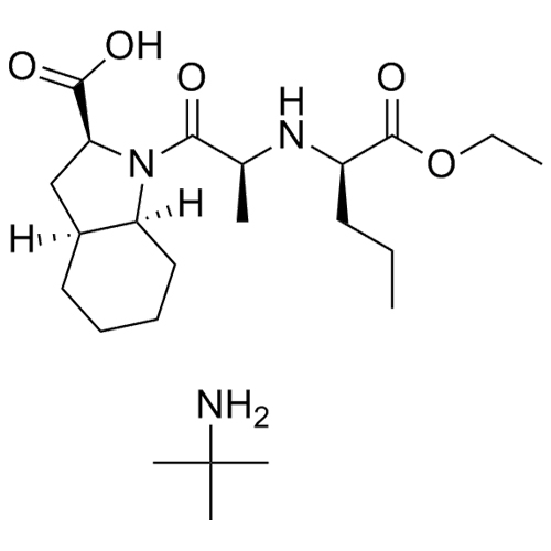 Show details for Perindopril EP Impurity I tert-Butylamine Salt Picture of Perindopril EP Impurity I tert-Butylamine Salt
