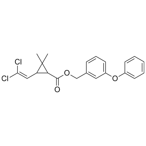 Picture of Permethrin (Mixture of cis and trans Isomers)